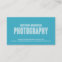 RETRO | PHOTOGRAPHY BUSINESS CARD