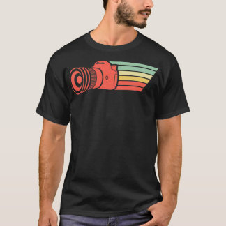 Retro Photography Day Gift  Camera Photographer  ( T-Shirt