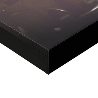 retro photography faux canvas print