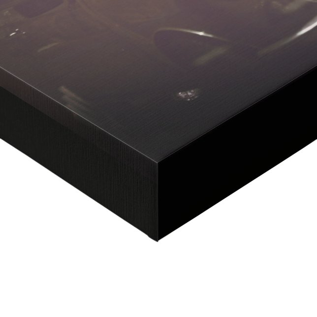 retro photography faux canvas print (Corner)