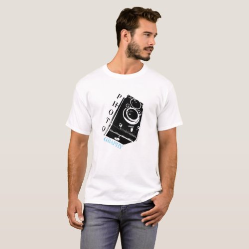 Retro Photography T_Shirt _ Vintage photo cam