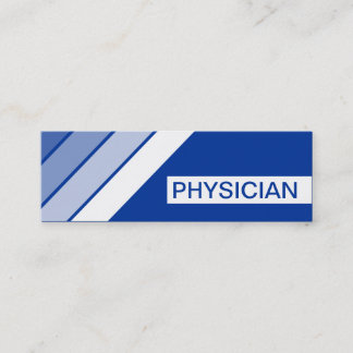 retro PHYSICIAN Mini Business Card
