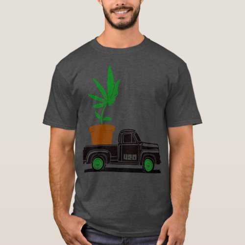 Retro  Pick up Truck T_Shirt