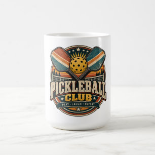 Retro Pickleball Club Coffee Mug