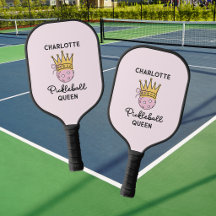 Retro Pickleball Queen Pink