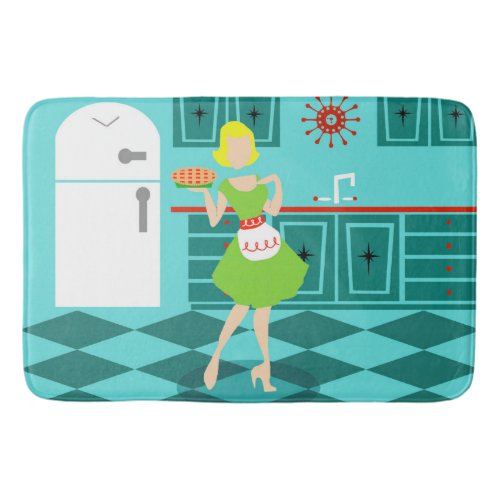 Retro Pie Bath Mat