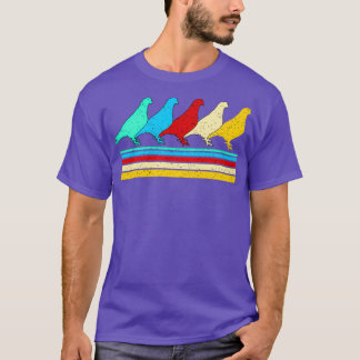 Retro Pigeon 5 T-Shirt