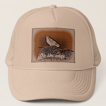 Retro Pigeon Trucker Hat by toddsphotography at Zazzle