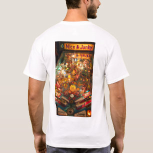 Retro Pinball Machine Graphic Tee
