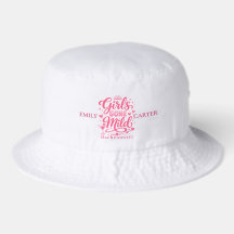 Retro Pink Girls Gone Mild Bachelorette Spa