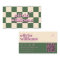 Retro Pink Green QR Code Groovy Checkered Funky 