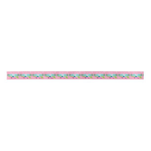 Retro Pink Palm Springs Ribbon
