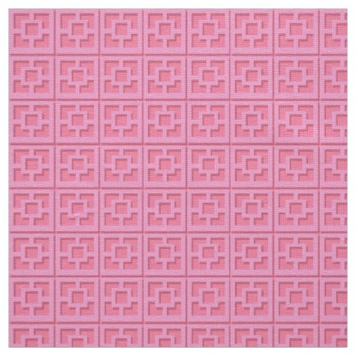 Retro Pink Trellis fabric