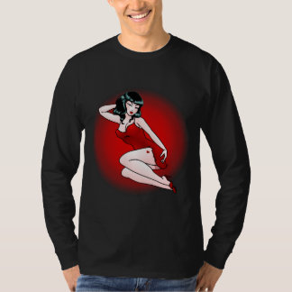 Retro Pinup Girl Shirt 50's Art Deco Shirt