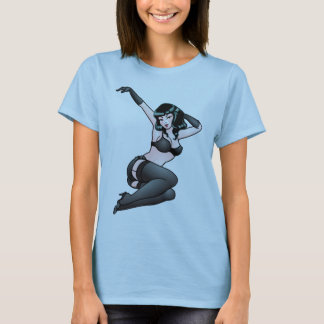 Retro Pinup Girl T-shirt Jazz Dancer T-shirt