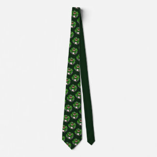 Retro Pinup Girl Tie Lucky Irish St. Patrick's Tie