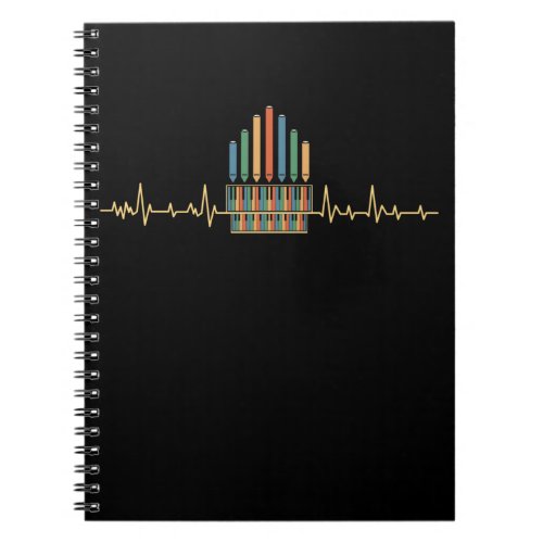Retro Pipe Organ Church Music Organist Notebook