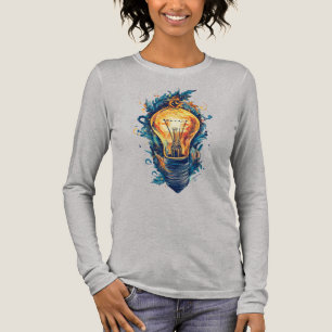 Retro Pixel Alien Arcade T-Shirt Tri-Blend Shirt