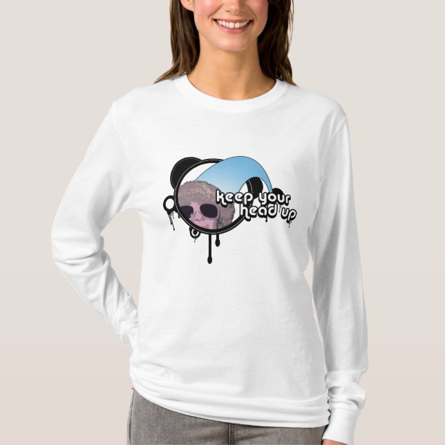 retro pj : keep your head up T-Shirt (Front)