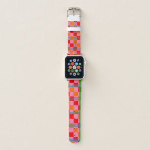 Retro Plaid  Apple Watch Band
