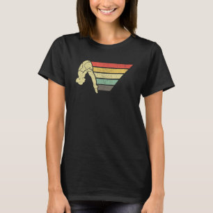Retro Platform Diver Vintage Springboard Diving T-Shirt