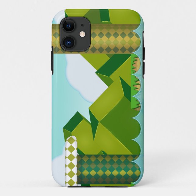 Retro Platform Game Case-Mate iPhone Case (Back)
