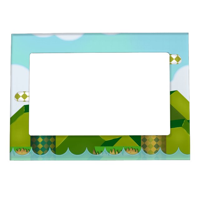 Retro Platform Game Magnetic Frame (Front)