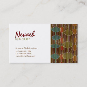 Retro Pods Calling Cards /