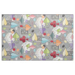 Retro Poker Fabric