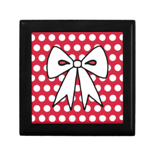 Retro Polka Dot Jewelry Gift Box