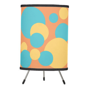 Retro Polka Dot Tripod Lamp