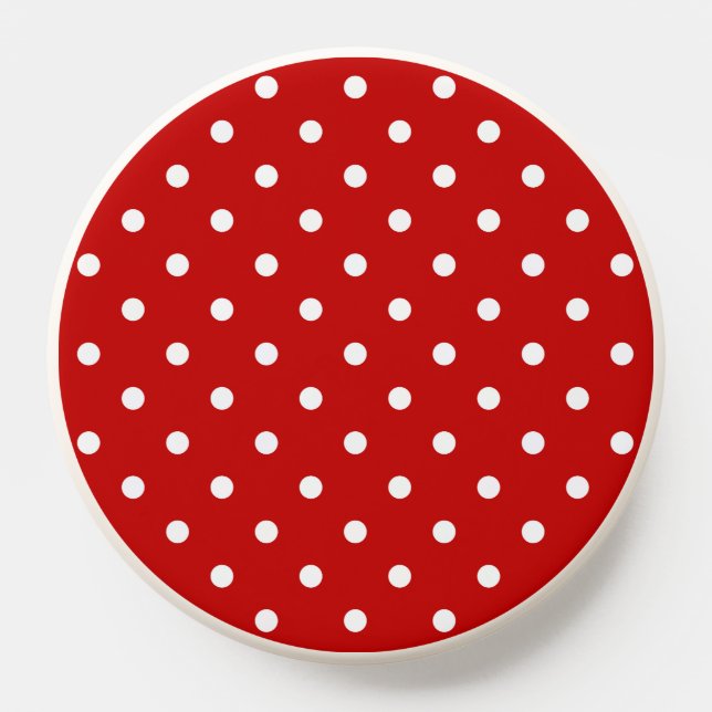 Retro Polka Dots  Phone Grips PopSockets (Popsocket)
