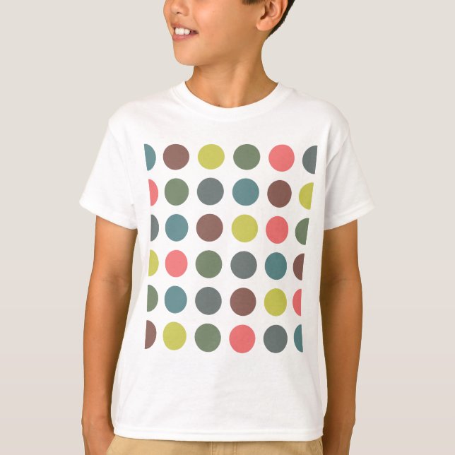 retro polka dots T-Shirt (Front)