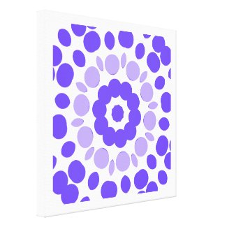 retro polka mandala