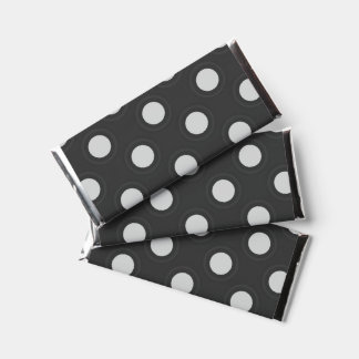 Retro Polkadots Pattern Hershey Bar Favors