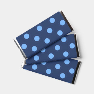Retro Polkadots Pattern Hershey Bar Favors