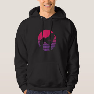 Retro Poodle Poodle Vintage Poodle Outfit Hoodie