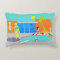 Retro Pool Party Accent Pillow
