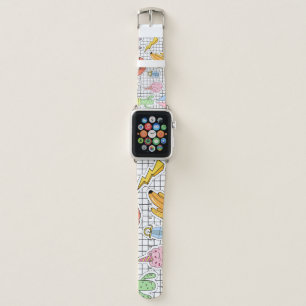 Retro Pop Art: Badge Collection Apple Watch Band
