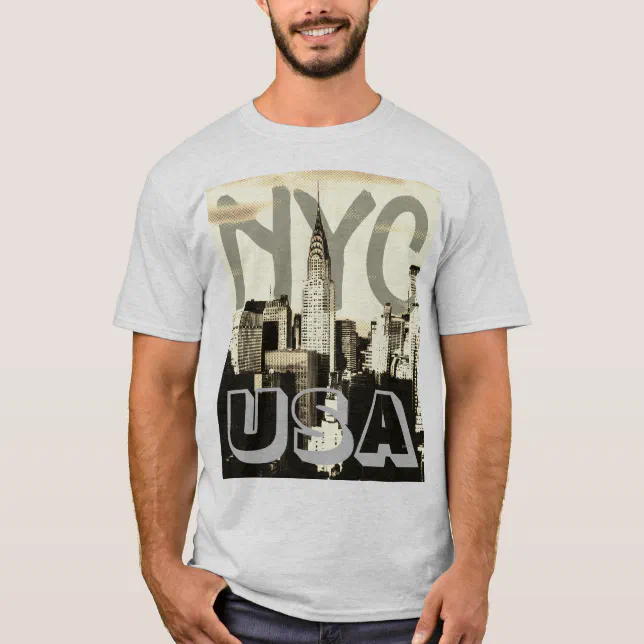 Retro Pop Art Comic New York City NYC USA T-Shirt | Zazzle