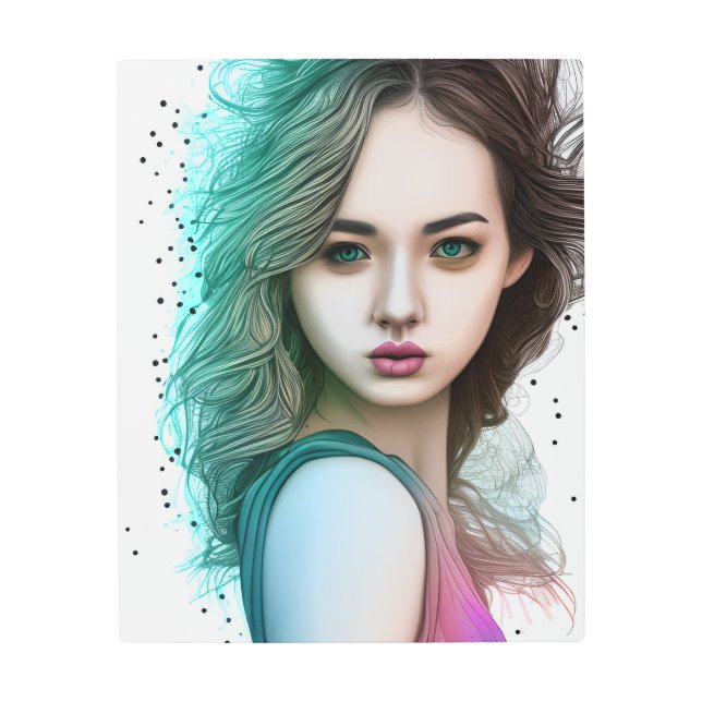 Retro Pop Art Girl (Front)