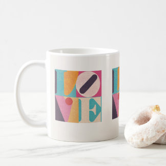 Retro Pop Art LOVE – Valentine’s Day Coffee Mug
