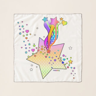 RETRO POP ART STAR SCARF