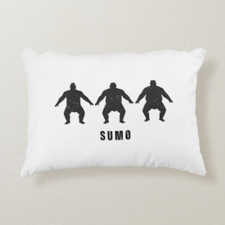 Retro Pop Art ☆ Sumo Accent Pillow