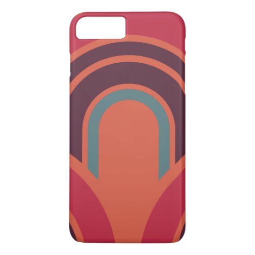 Retro Pop Fifties Pattern 2 iPhone 8 Plus7 Plus Case