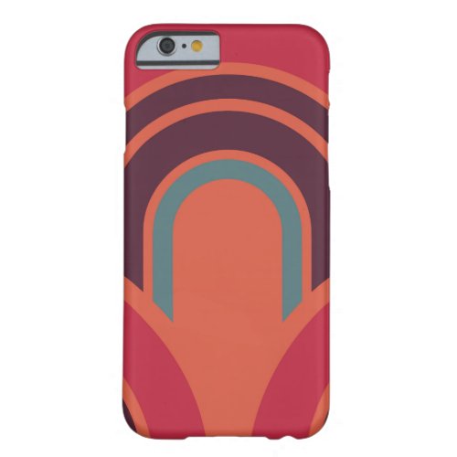 Retro Pop Fifties Pattern 2 Barely There iPhone 6 Case