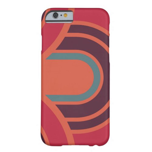 Retro Pop Fifties Pattern Barely There iPhone 6 Case