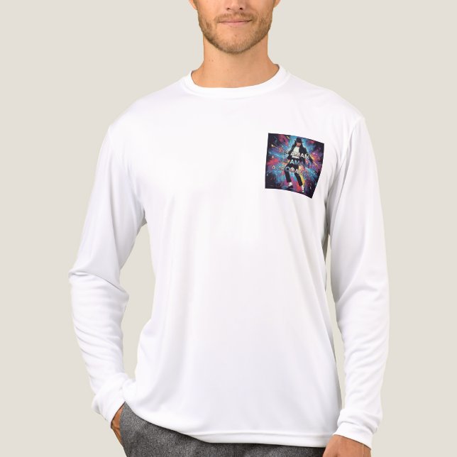 Retro Pop King Long Sleeve Tee (Front)