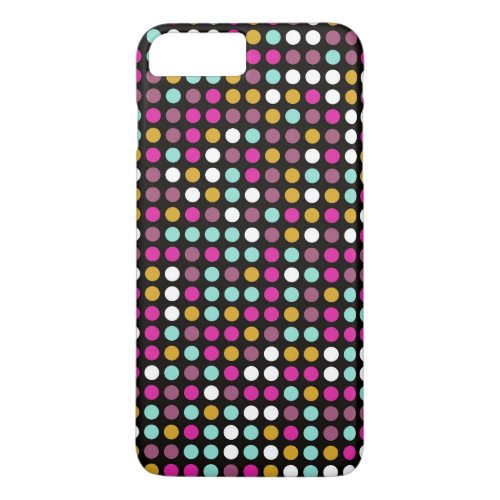 Retro Pop Polka Dot Pattern 10 iPhone 8 Plus7 Plus Case