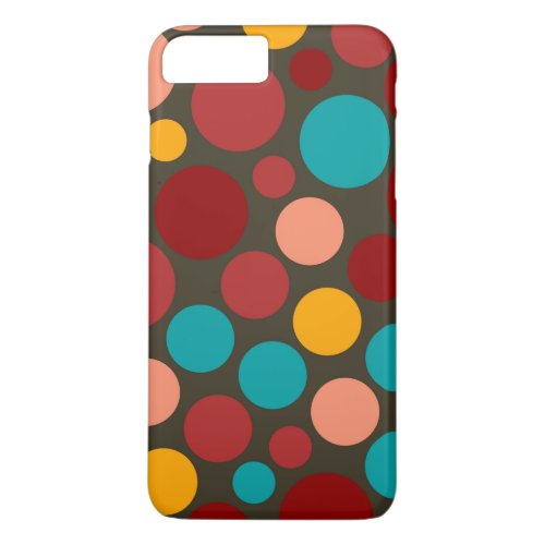 Retro Pop Polka Dot Pattern 12 iPhone 8 Plus7 Plus Case